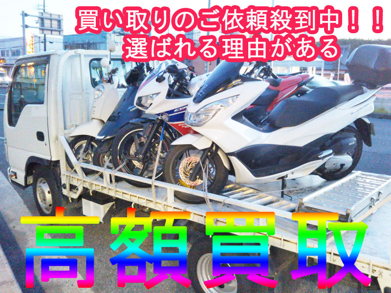 大好評♪バイク高価買取り