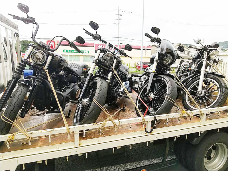 外車バイクも高価買取り中