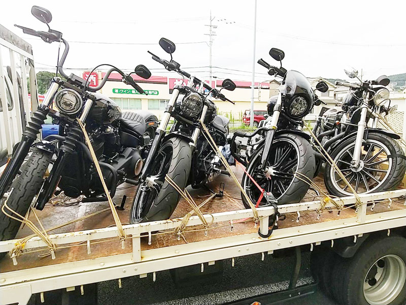 外車バイクも高価買取り中