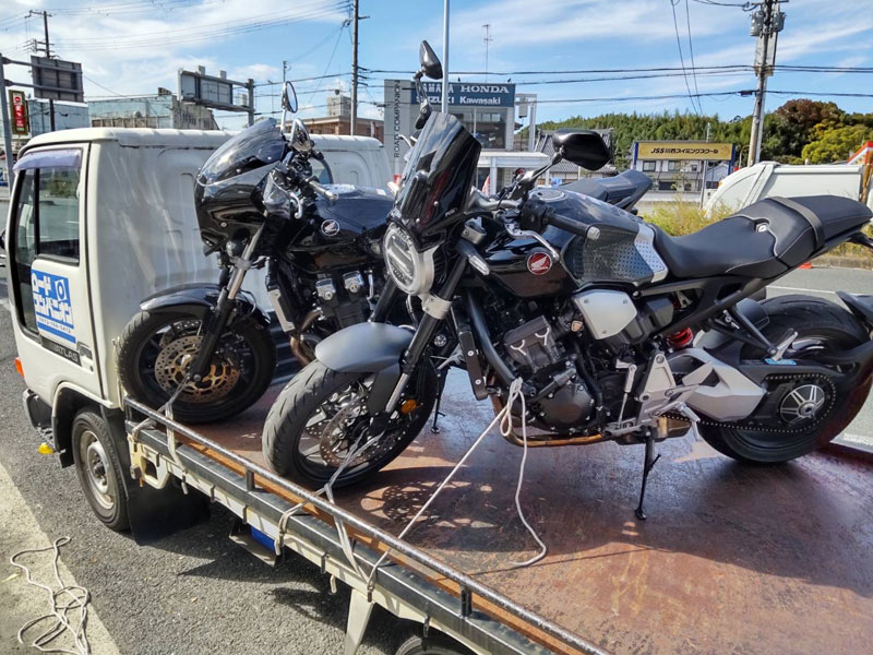 バイク車検は当店で！