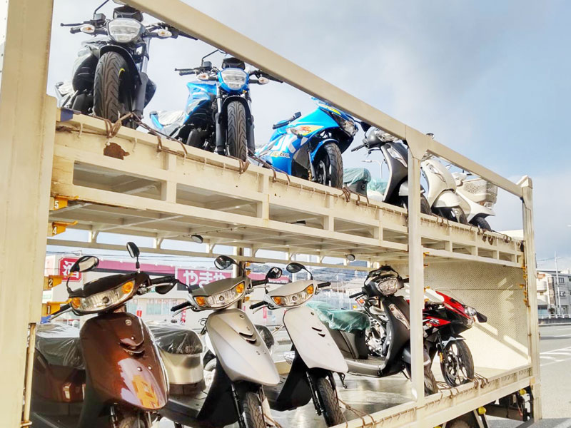 新年３発目の新車バイク大量入荷