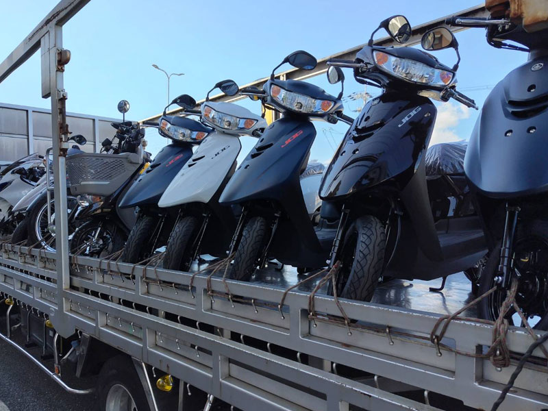 新車バイク大量入荷