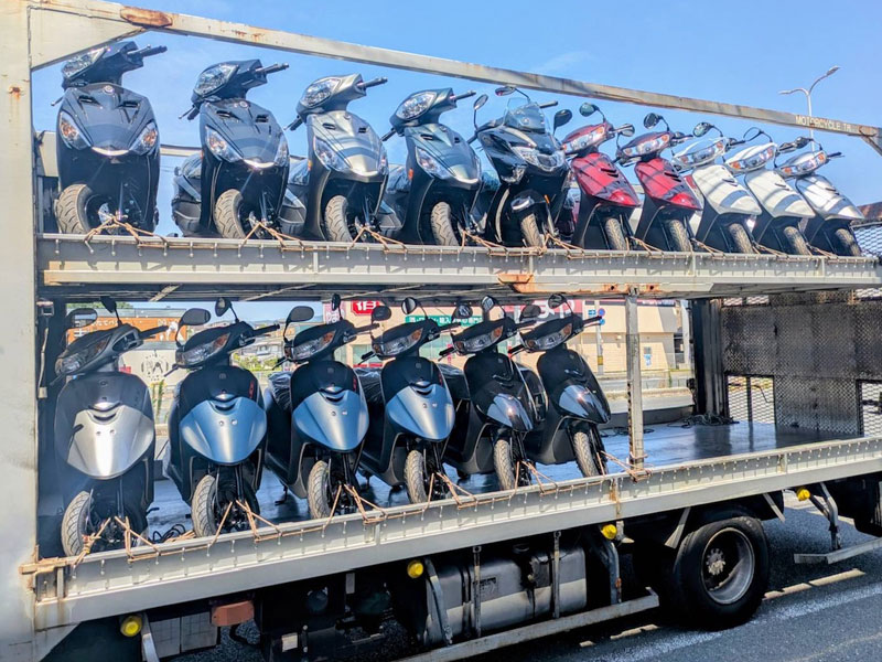 新車バイク大量入荷